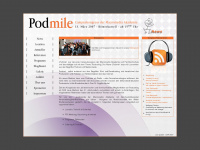 podmile.de Webseite Vorschau