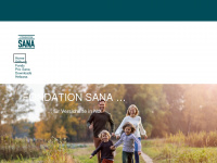 fondation-sana.ch Webseite Vorschau