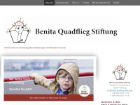 benita-quadflieg-stiftung.de Webseite Vorschau