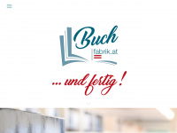 buchfabrik.at Webseite Vorschau