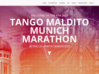 muenchen-tango.com Webseite Vorschau