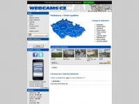 webcams.cz Webseite Vorschau