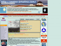 meteo-jirkalina.com Webseite Vorschau