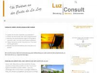 luz-consult.com Webseite Vorschau