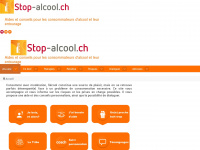 stop-alcool.ch Webseite Vorschau