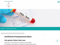 prostatazentrum-moers.de Webseite Vorschau