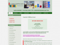 lab-academy.de Webseite Vorschau