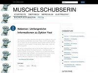 muschelschubserin.wordpress.com Webseite Vorschau