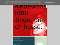 mindestens1000dinge-die-ich-hasse.blogspot.com Webseite Vorschau