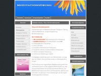 meditationsuebung.de Webseite Vorschau