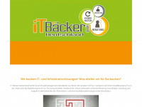 it-baecker.de Webseite Vorschau