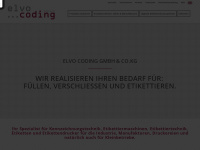 elvo-coding.de Webseite Vorschau