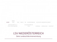 lsv-noe.at Webseite Vorschau