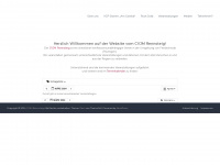 cvjm-rennsteig.de Webseite Vorschau
