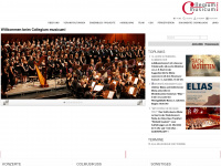 collegium-musicum.uni-mainz.de Webseite Vorschau