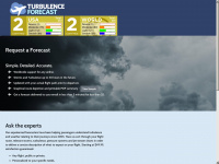 turbulenceforecast.com Webseite Vorschau