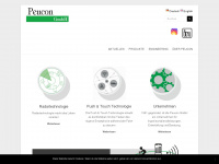 peucon.com Webseite Vorschau