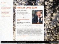 robalef.de Webseite Vorschau