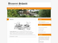 brauerei-schmitt.de Webseite Vorschau