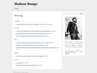 hudsonhongo.com Webseite Vorschau