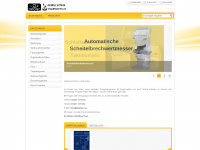 optotec-shop.eu Webseite Vorschau