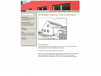 duehlmeyer-architektur-planung.de Webseite Vorschau