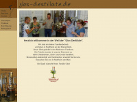 glos-destillate.de Webseite Vorschau