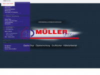 mueller-gastro.com Webseite Vorschau