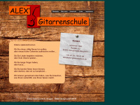 alex-gitarrenschule.de