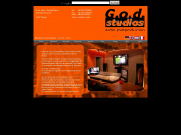 god-studios.de Webseite Vorschau