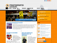 piraten-augsburg.de Webseite Vorschau