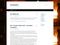 brandsaetze.wordpress.com Webseite Vorschau