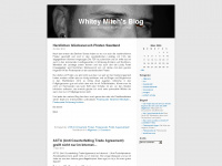whiteymitch.wordpress.com Webseite Vorschau