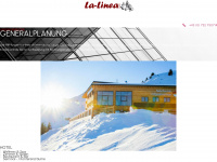 la-linea.at Webseite Vorschau