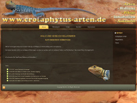 crotaphytus-arten.de Webseite Vorschau