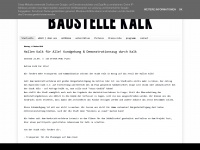 baustellekalkpost.blogspot.com Webseite Vorschau