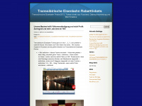 transsibtickets.wordpress.com Webseite Vorschau