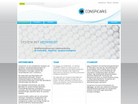 conspicaris.com Webseite Vorschau