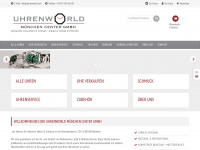 uhrenworld.com Webseite Vorschau