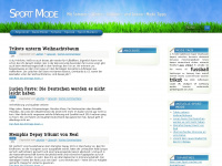 sport-mode.org Webseite Vorschau