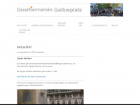 qvgallusplatz.ch Webseite Vorschau