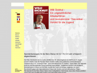 willi-dickhut-museum.de Webseite Vorschau