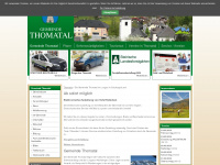 thomatal.at Webseite Vorschau