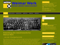 weimar-werk.de Webseite Vorschau