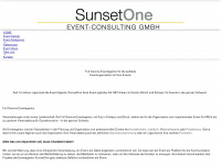 sunset-one.ch Webseite Vorschau