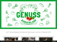 genuss-burgenland.at Webseite Vorschau