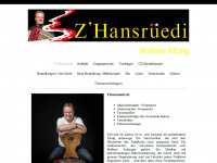 zhansruedi.ch Webseite Vorschau
