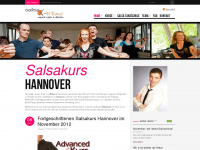 salsakurs-hannover.de Webseite Vorschau