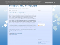 physicsandphysicists.blogspot.com Webseite Vorschau
