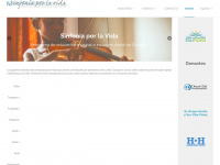 sinfoniaporlavida.com Webseite Vorschau